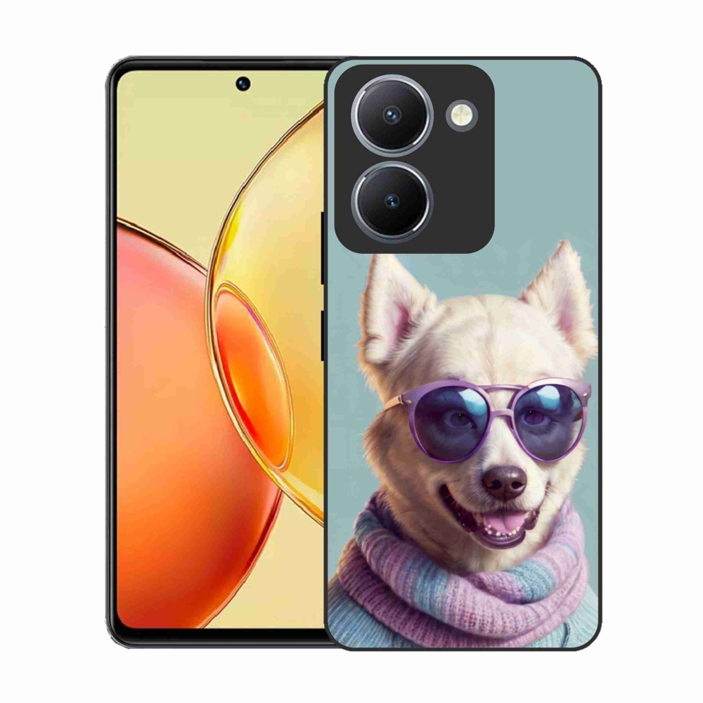 Gelový kryt mmCase na Vivo Y36 - stylový německý špic