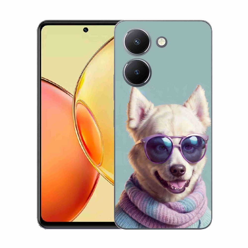 Gelový kryt mmCase na Vivo Y36 - stylový německý špic