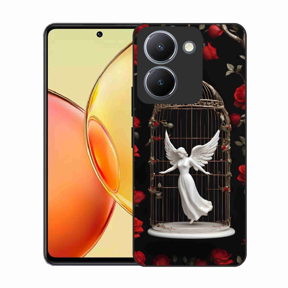 Gelový kryt mmCase na Vivo Y36 - uvězněný anděl