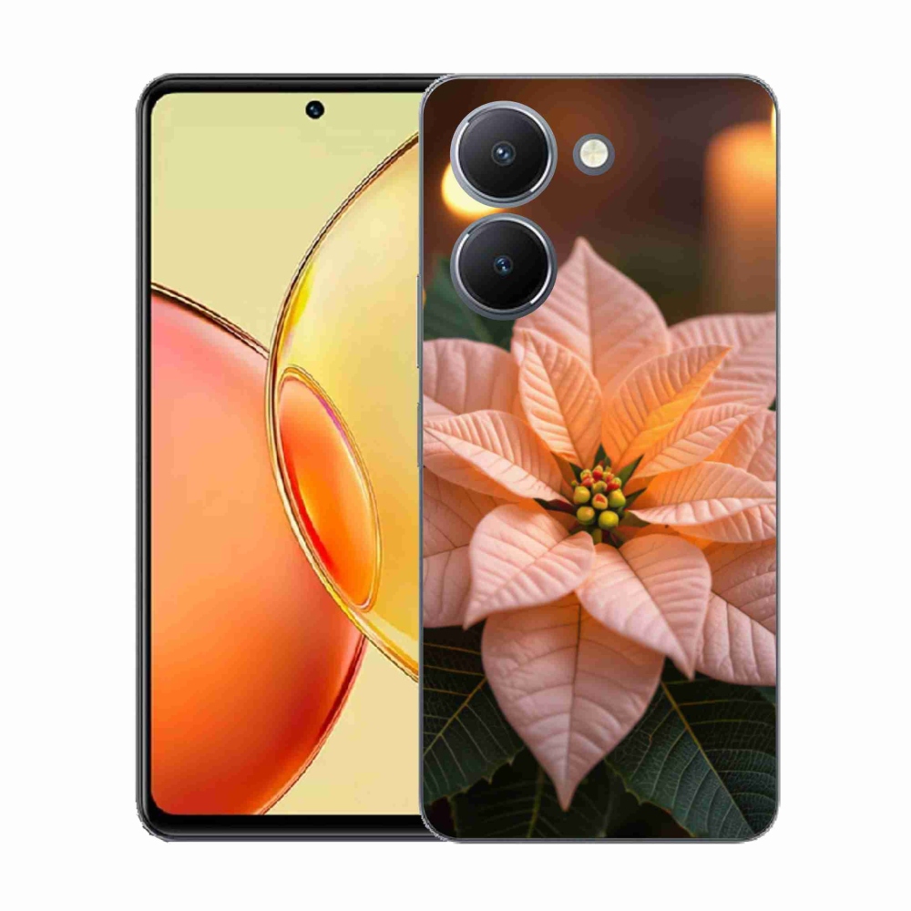Gelový kryt mmCase na Vivo Y36 - vánoční hvězda