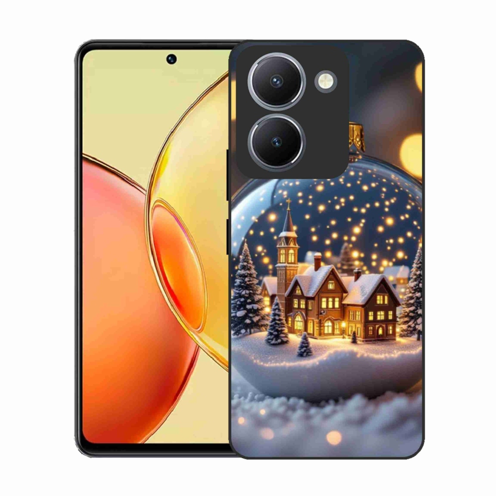 Gelový kryt mmCase na Vivo Y36 - vánoční koule 4