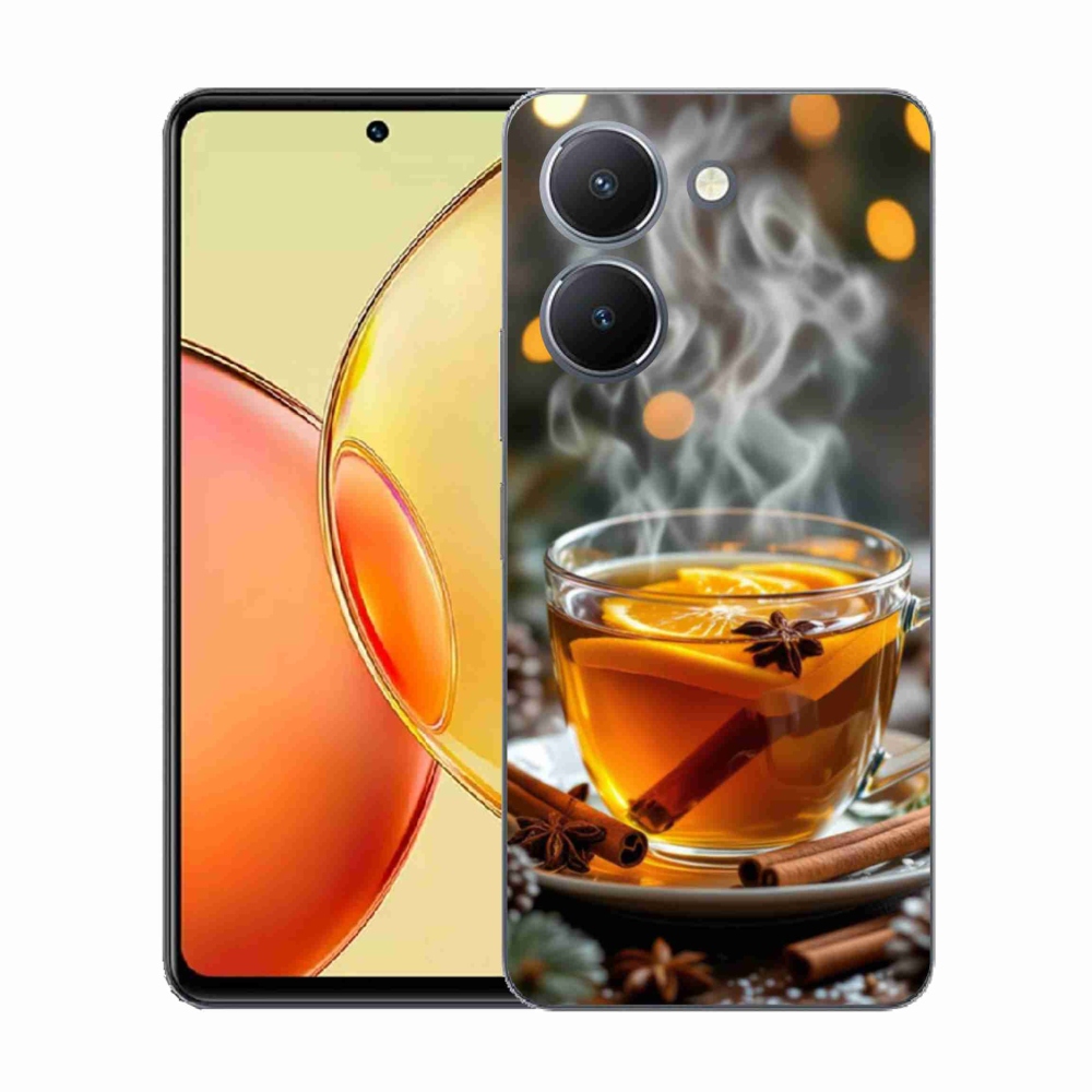 Gelový kryt mmCase na Vivo Y36 - vánoční punč