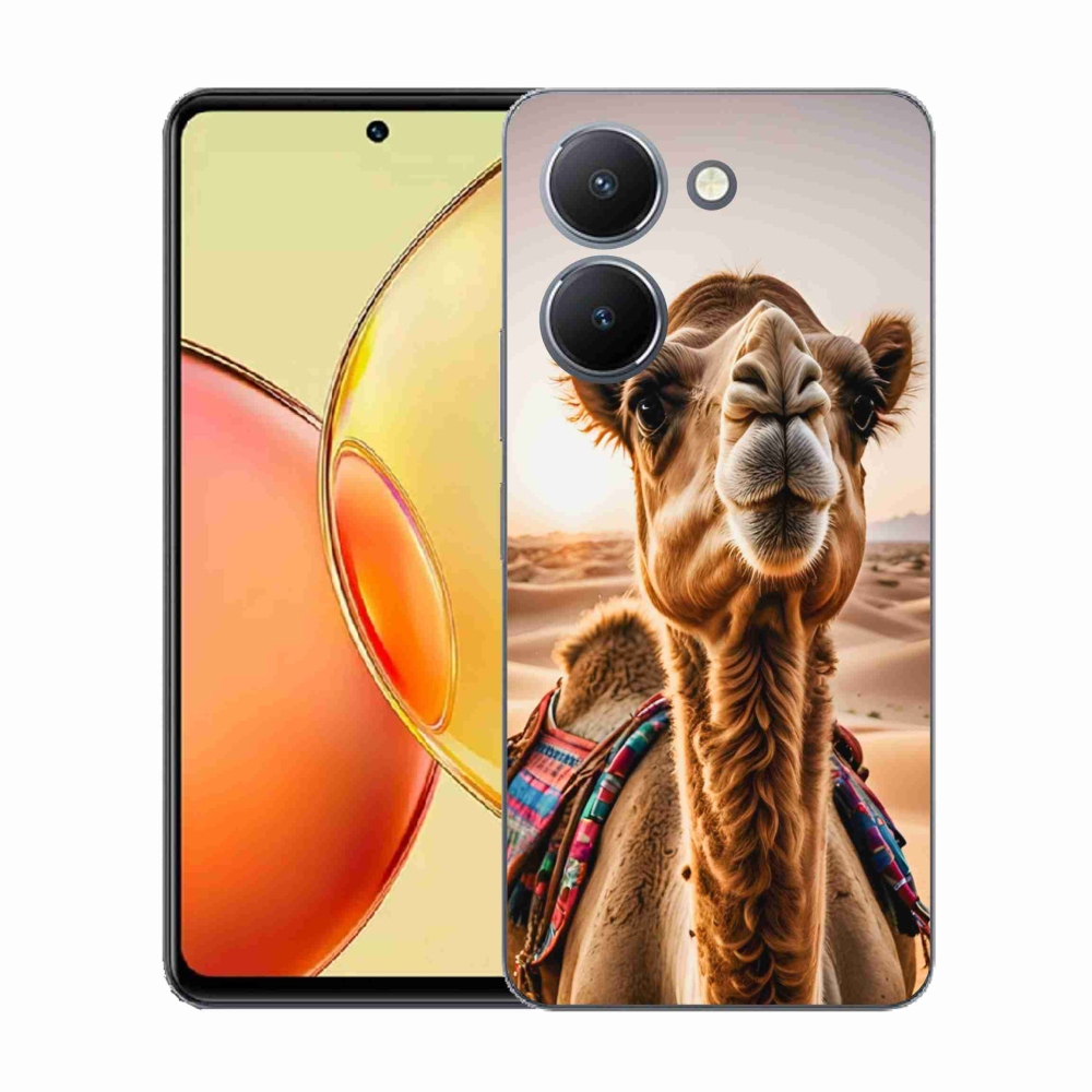 Gelový kryt mmCase na Vivo Y36 - velbloud