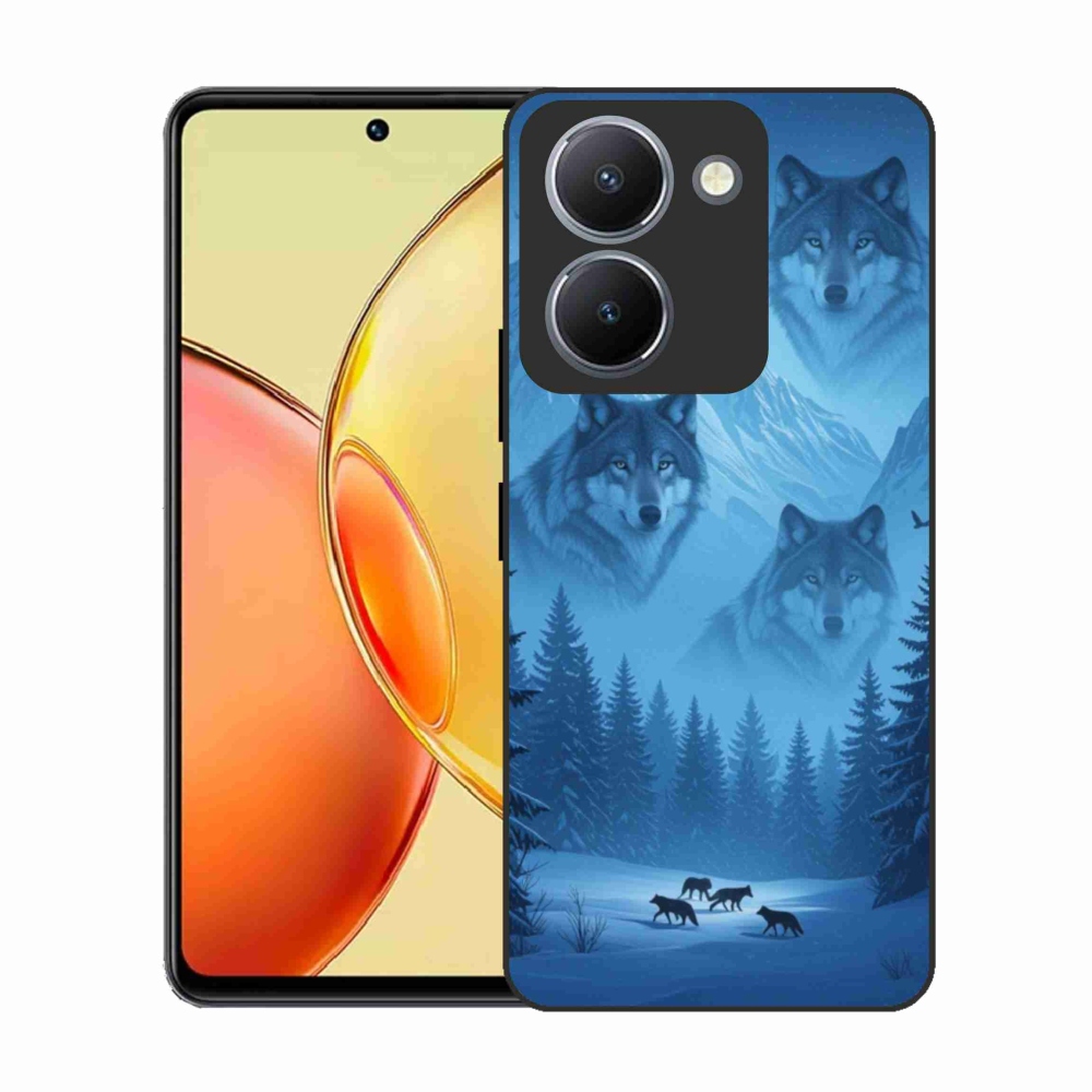 Gelový kryt mmCase na Vivo Y36 - vlčí smečka