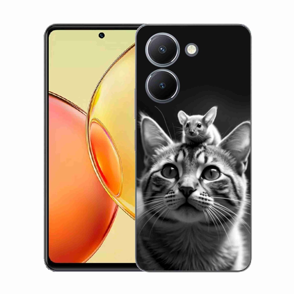 Gelový kryt mmCase na Vivo Y36 - zvířecí přátelství 2
