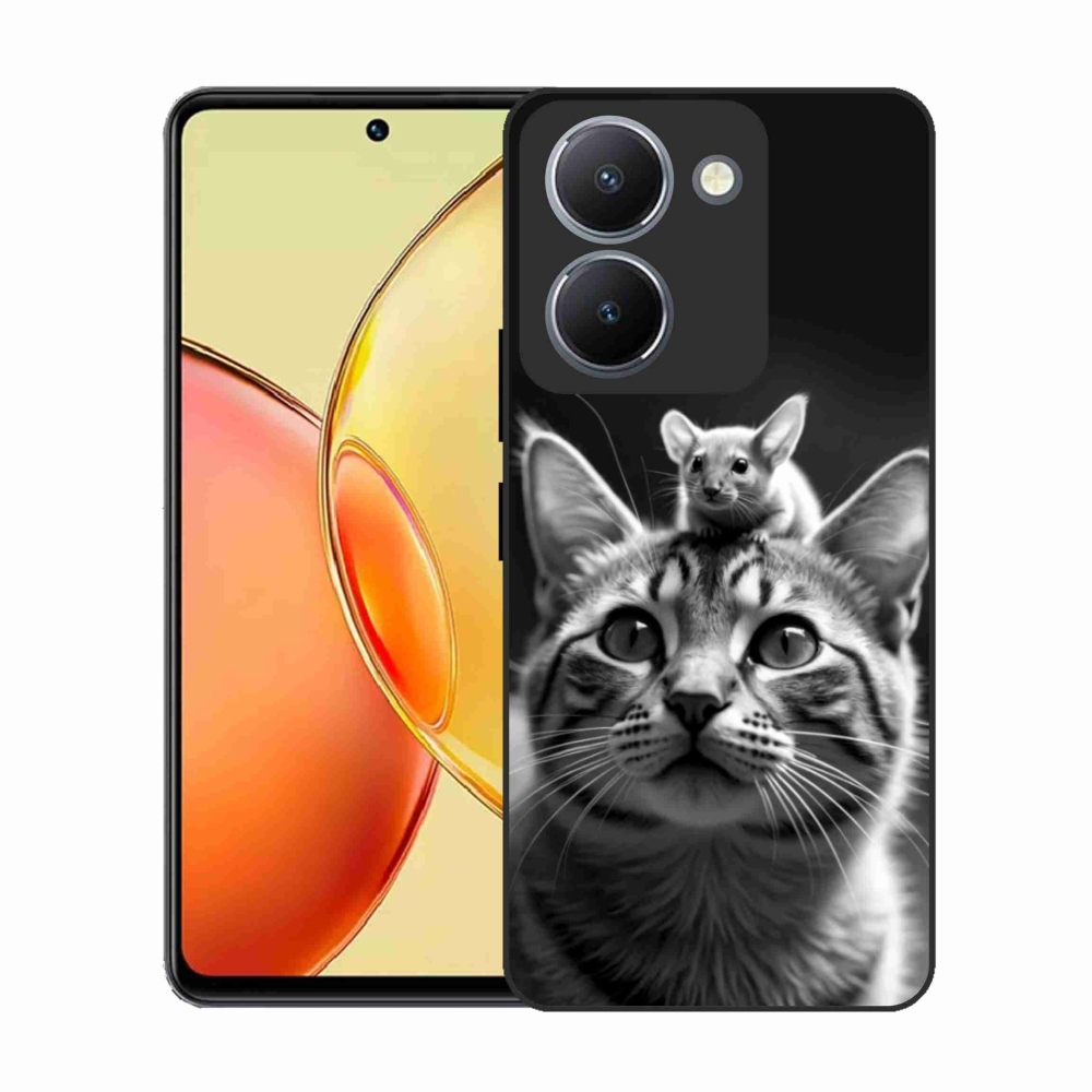 Gelový kryt mmCase na Vivo Y36 - zvířecí přátelství 2