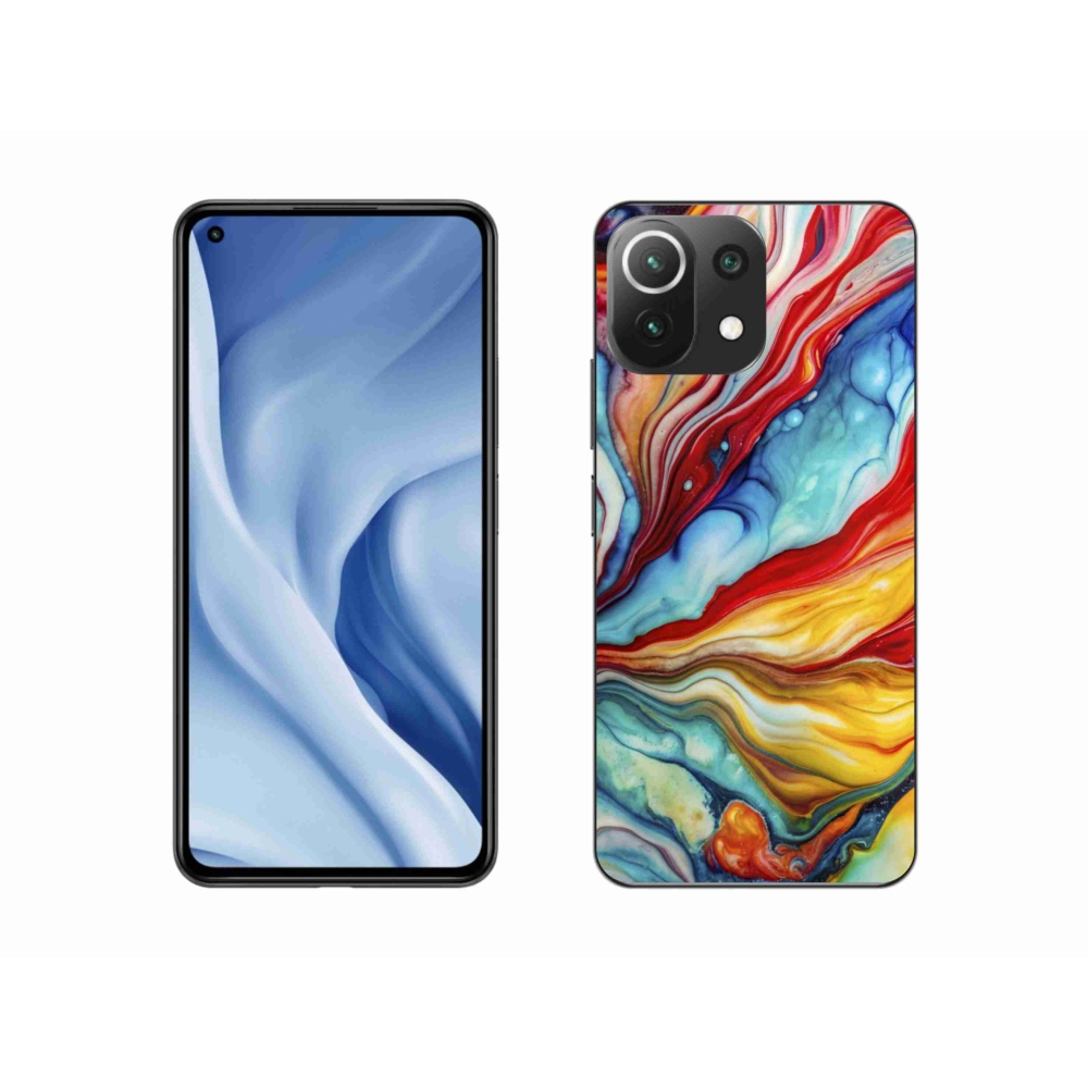 Gelový kryt mmCase na Xiaomi 11 Lite 5G NE - abstraktní motiv 58
