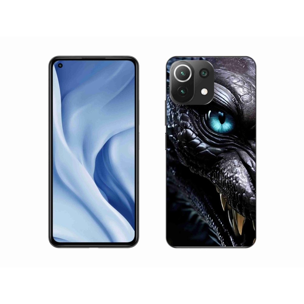 Gelový kryt mmCase na Xiaomi 11 Lite 5G NE - dračí pohled