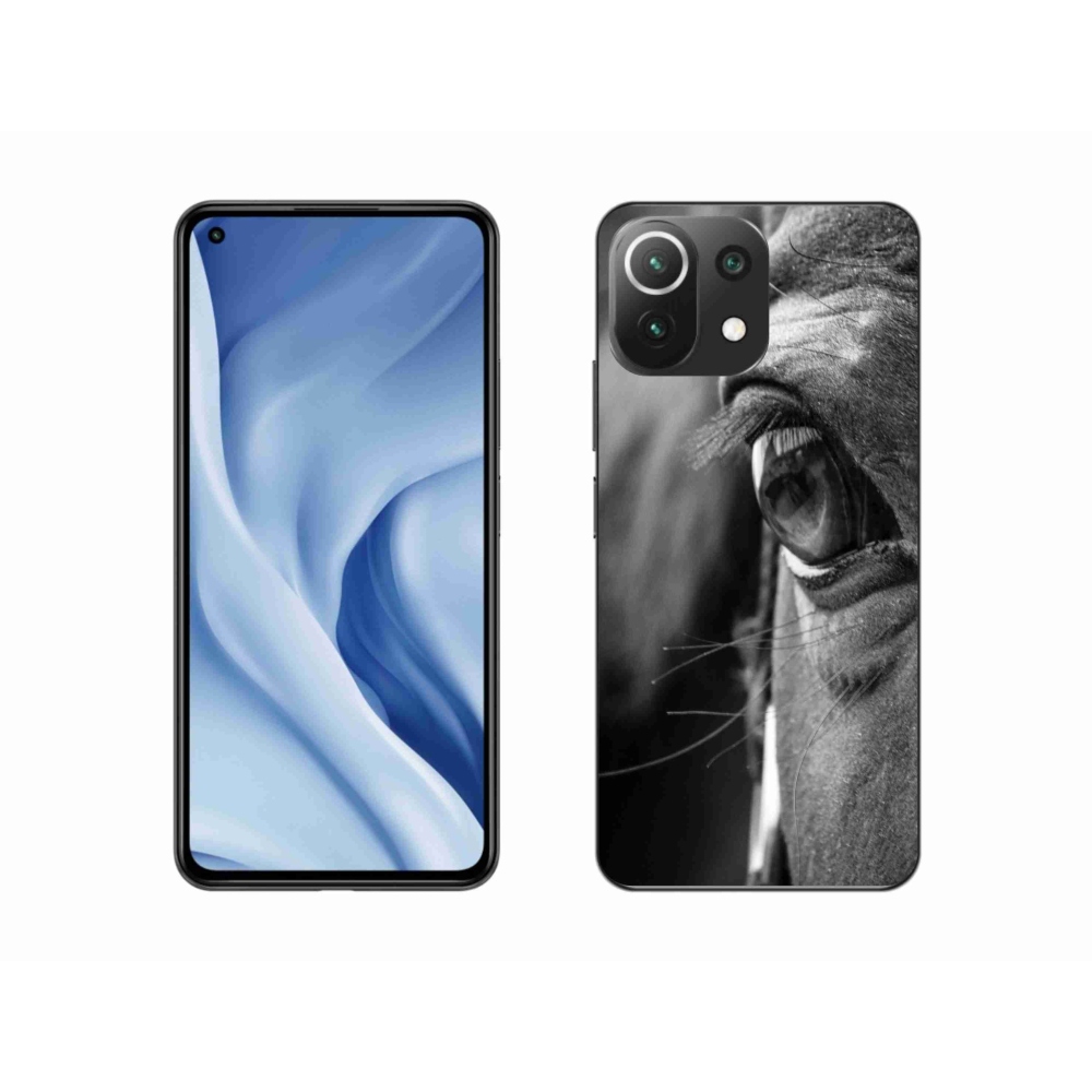 Gelový kryt mmCase na Xiaomi 11 Lite 5G NE - koňský pohled