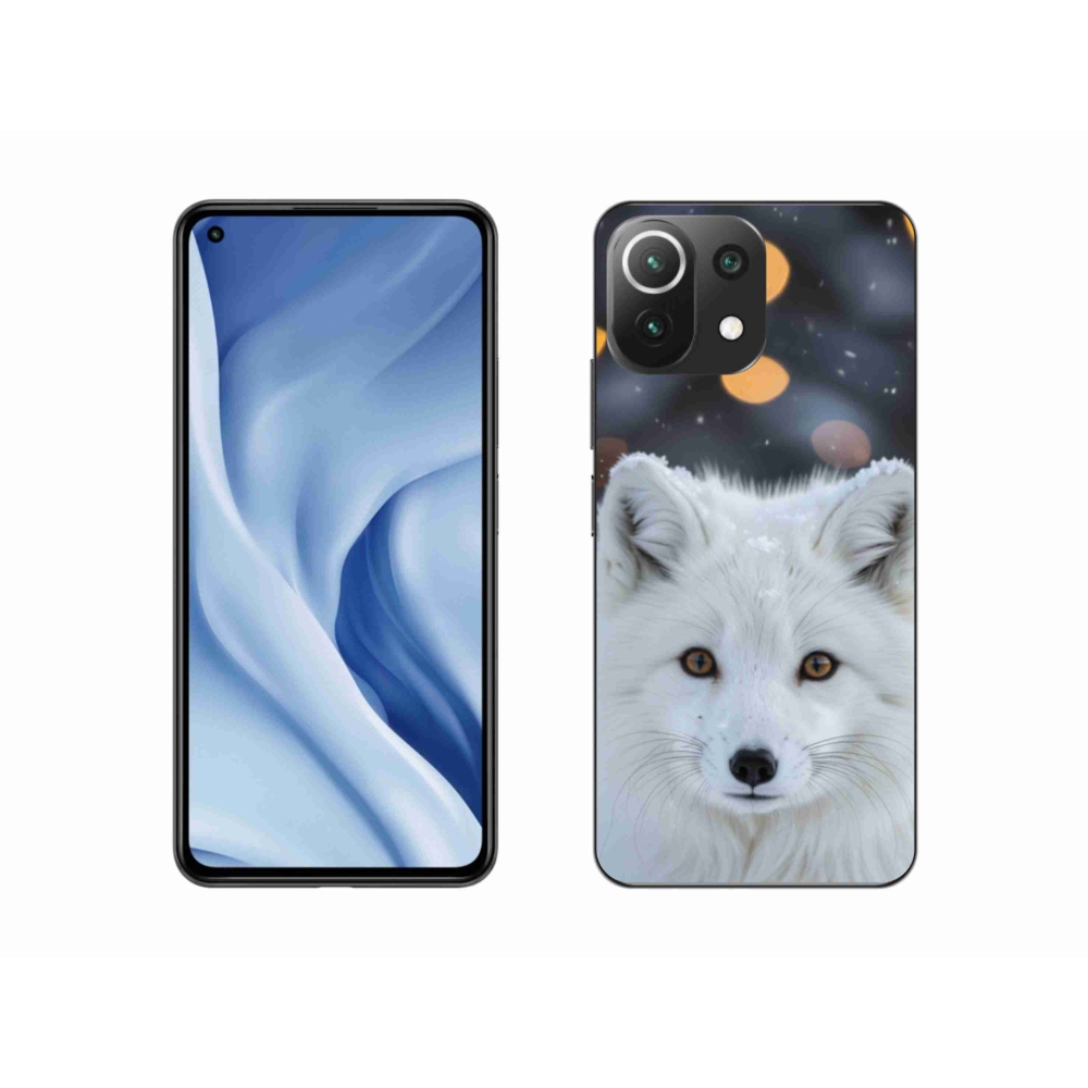 Gelový kryt mmCase na Xiaomi 11 Lite 5G NE - liška polární