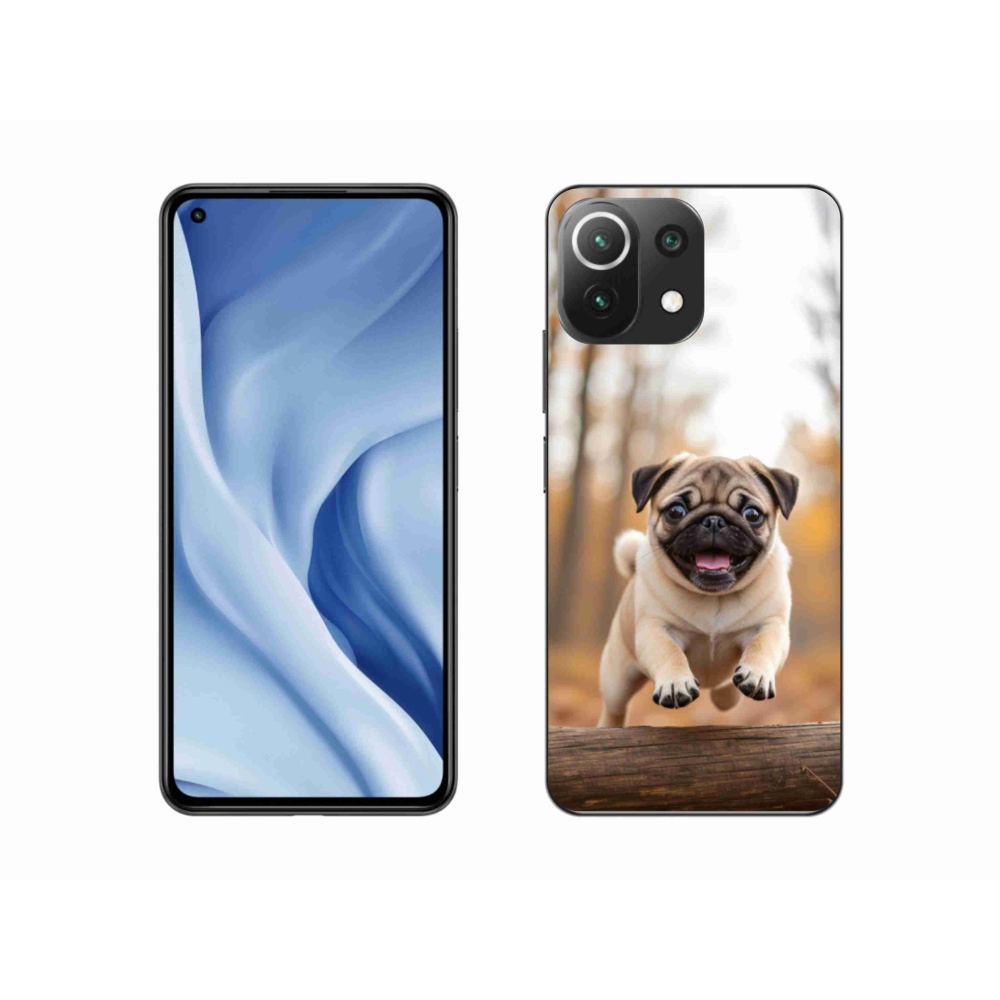 Gelový kryt mmCase na Xiaomi 11 Lite 5G NE - mops 2