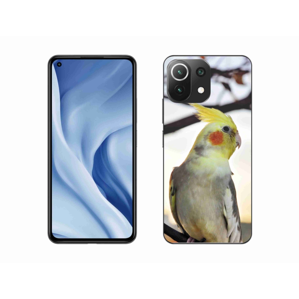 Gelový kryt mmCase na Xiaomi 11 Lite 5G NE - papoušek korela