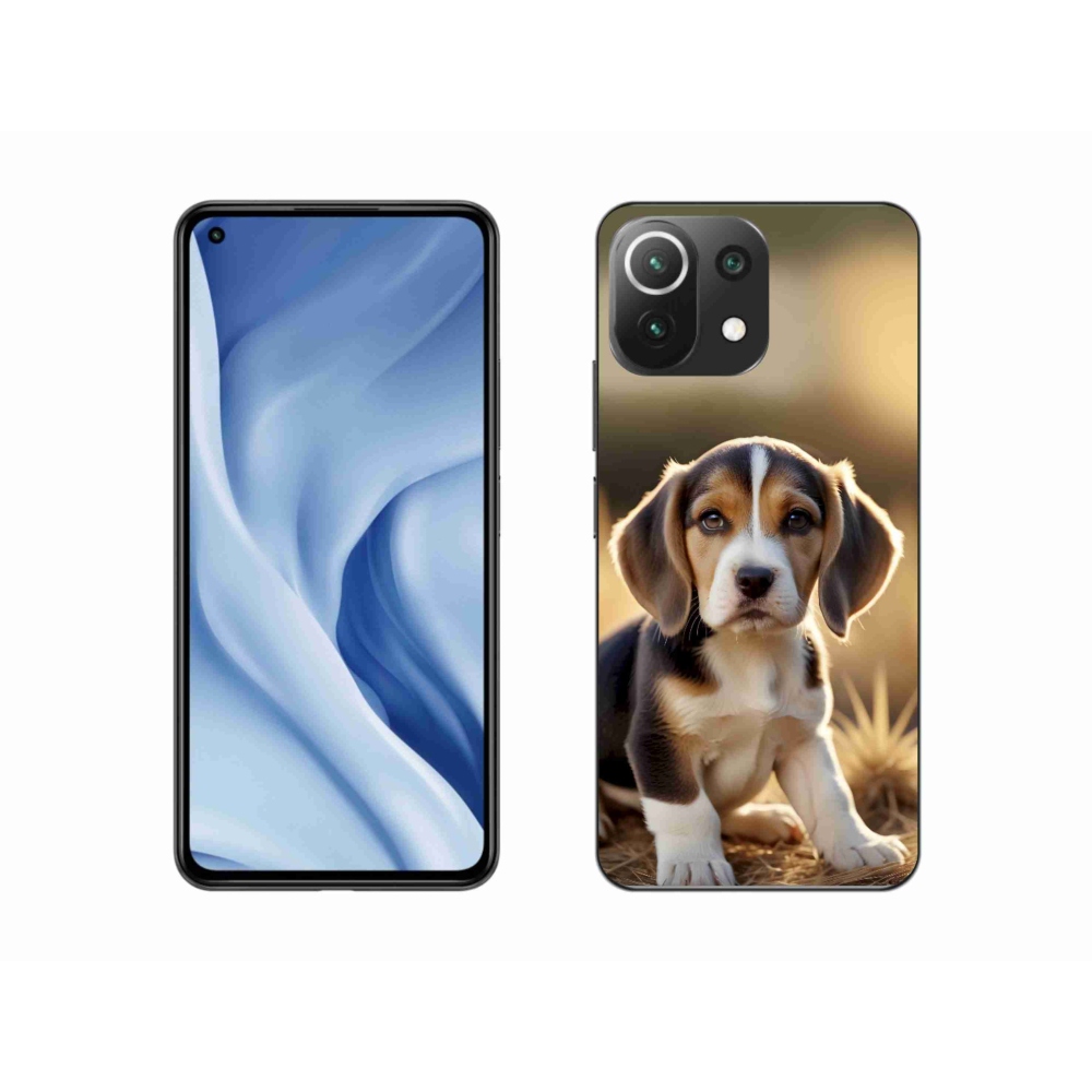Gelový kryt mmCase na Xiaomi 11 Lite 5G NE - roztomilý bígl