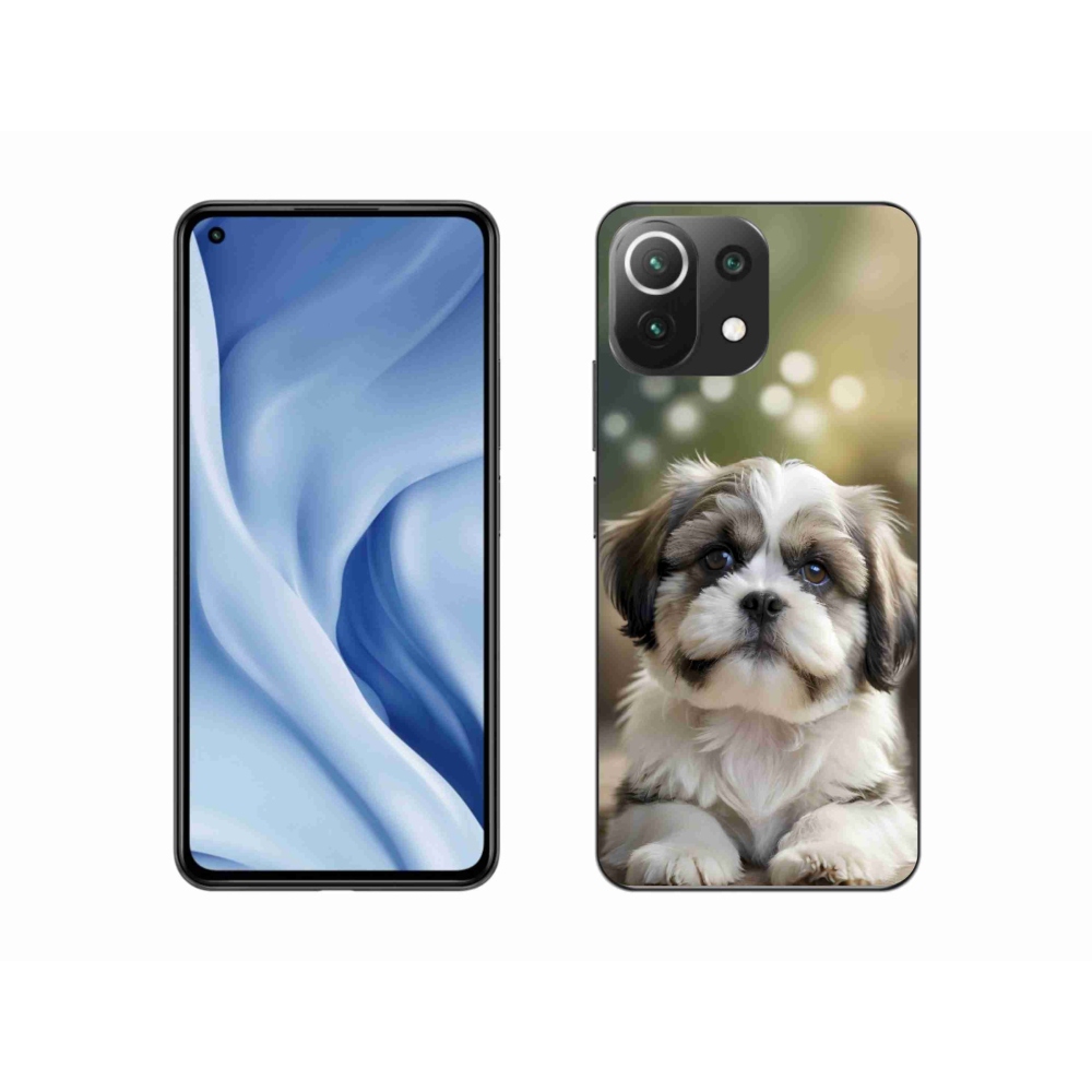 Gelový kryt mmCase na Xiaomi 11 Lite 5G NE - roztomilý shih-tzu