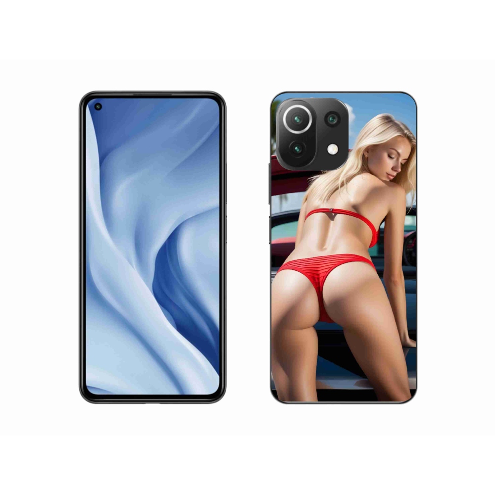 Gelový kryt mmCase na Xiaomi 11 Lite 5G NE - sexy žena 2