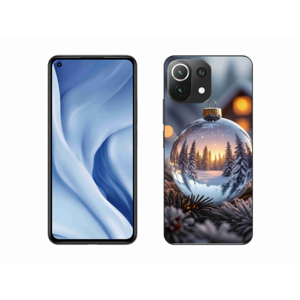 Gelový kryt mmCase na Xiaomi 11 Lite 5G NE - vánoční ozdoba