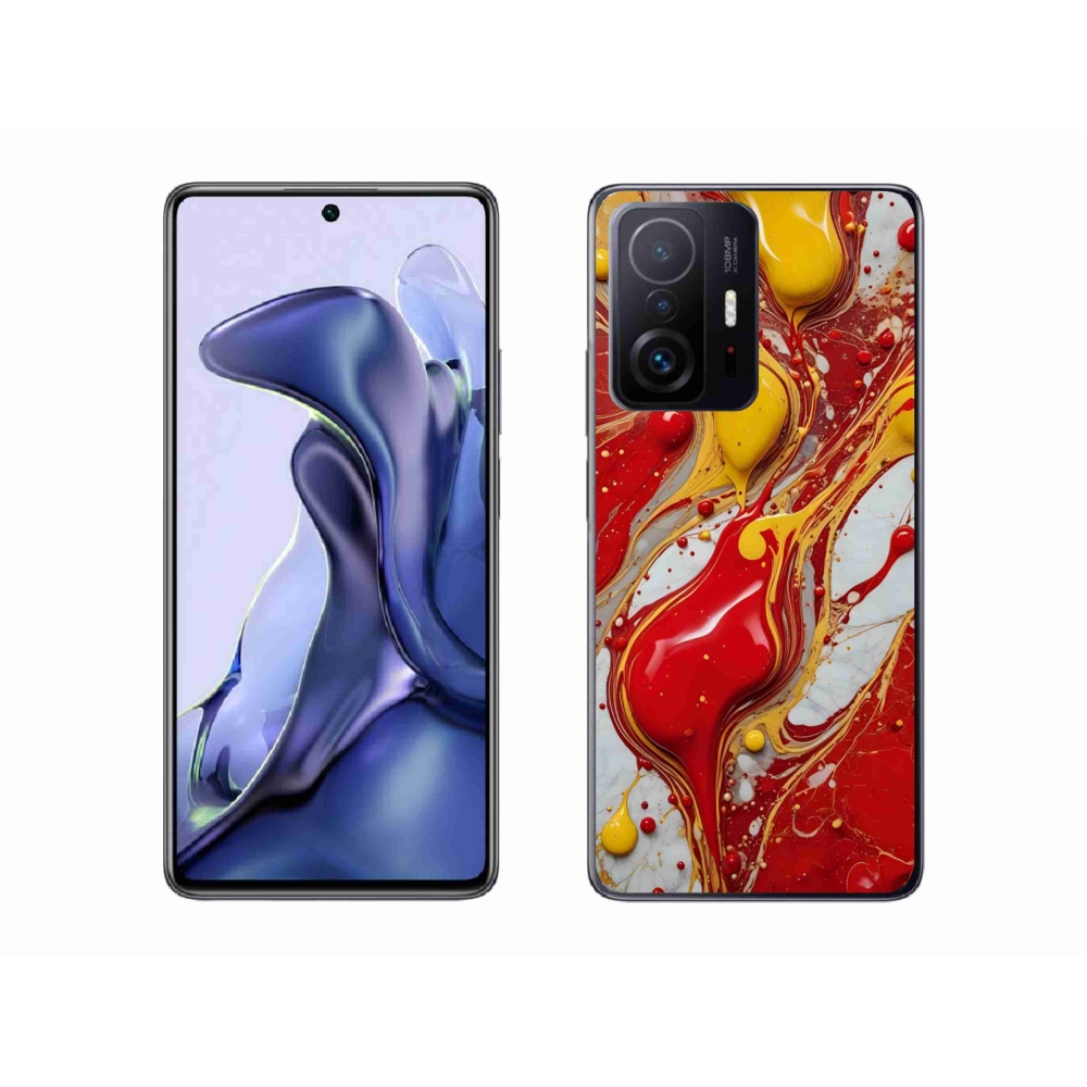 Gelový kryt mmCase na Xiaomi 11T - abstraktní motiv 42
