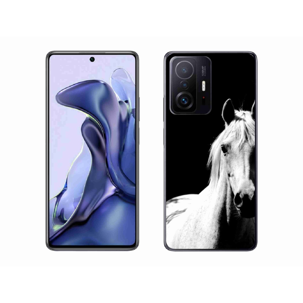 Gelový kryt mmCase na Xiaomi 11T - bílý kůň 5