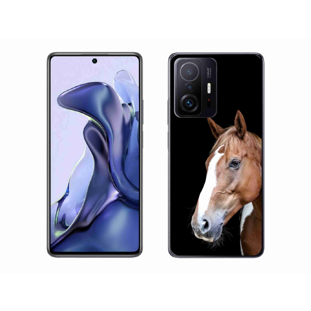 Gelový kryt mmCase na Xiaomi 11T - hnědý kůň 3