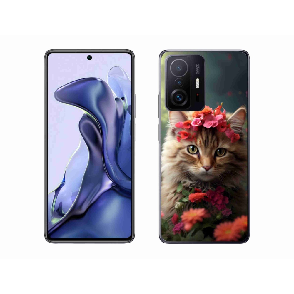 Gelový kryt mmCase na Xiaomi 11T - kočíčí princezna