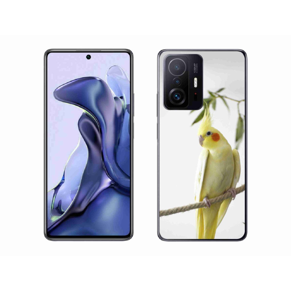Gelový kryt mmCase na Xiaomi 11T - papoušek korela chocholatá