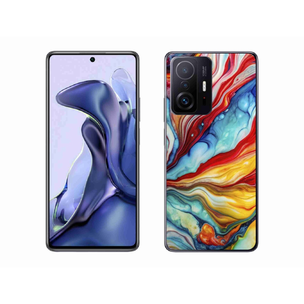 Gelový kryt mmCase na Xiaomi 11T Pro - abstraktní motiv 58