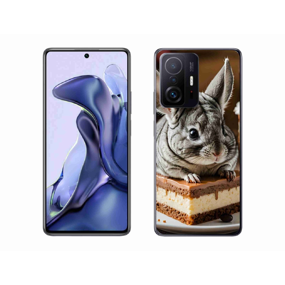 Gelový kryt mmCase na Xiaomi 11T Pro - činčila
