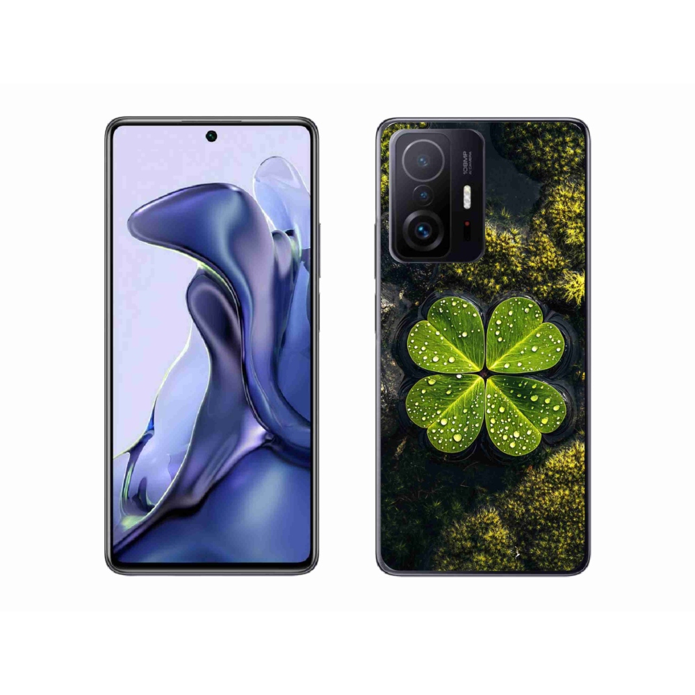 Gelový kryt mmCase na Xiaomi 11T Pro - čtyřlístek