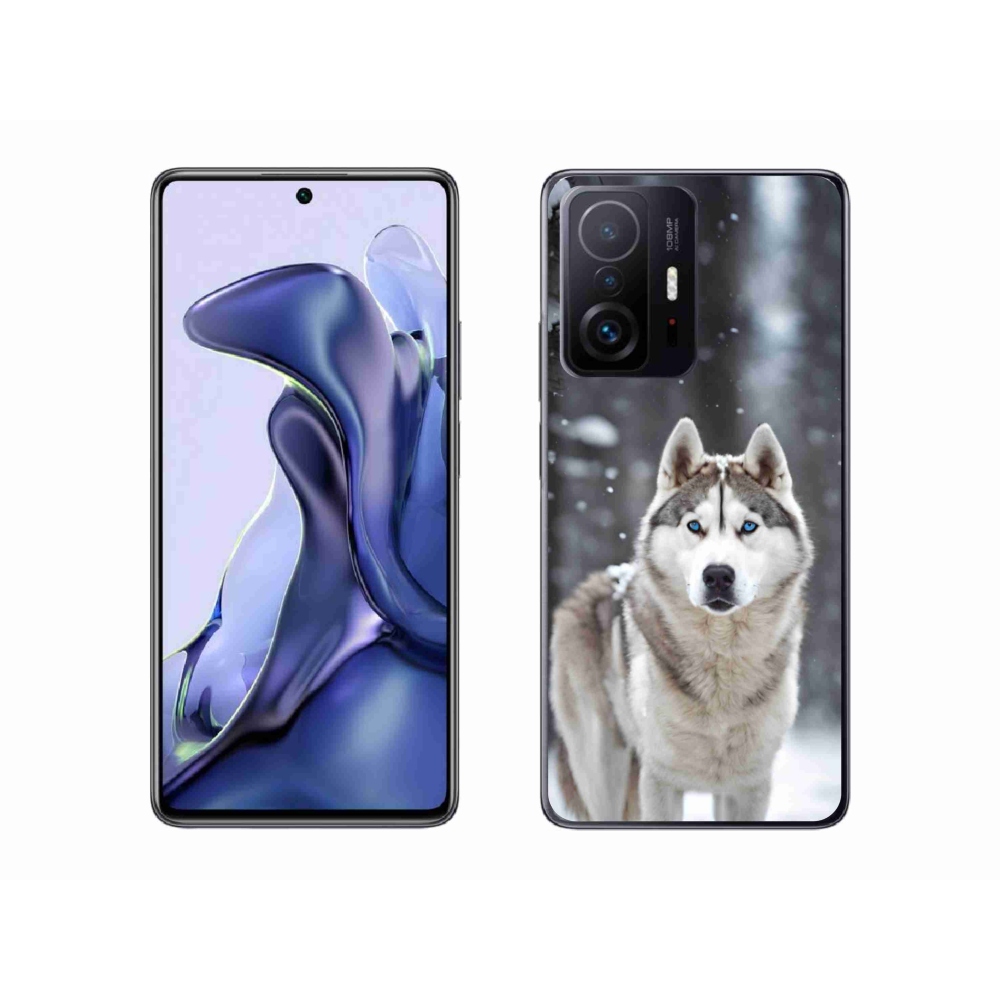 Gelový kryt mmCase na Xiaomi 11T Pro - husky 2