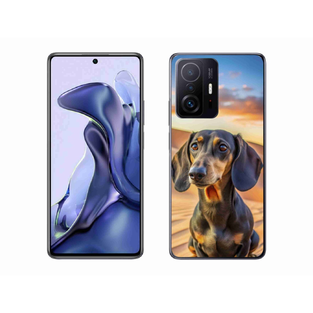 Gelový kryt mmCase na Xiaomi 11T Pro - jezevčík 3 