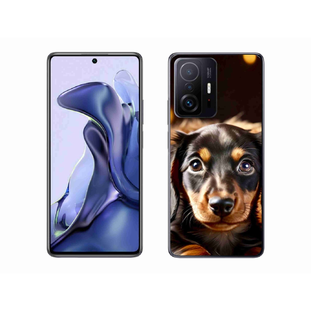 Gelový kryt mmCase na Xiaomi 11T Pro - jezevčík