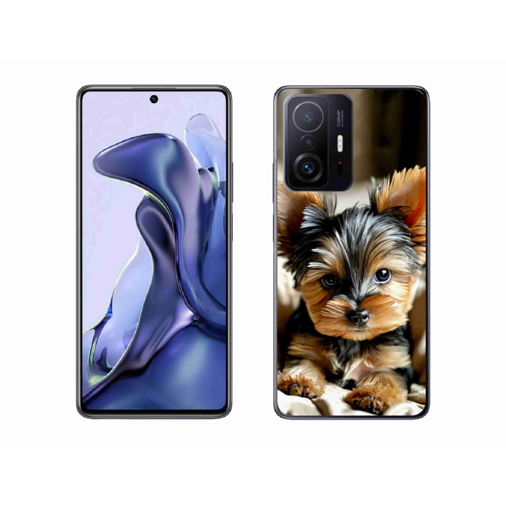 Gelový kryt mmCase na Xiaomi 11T Pro - jorkšír 11
