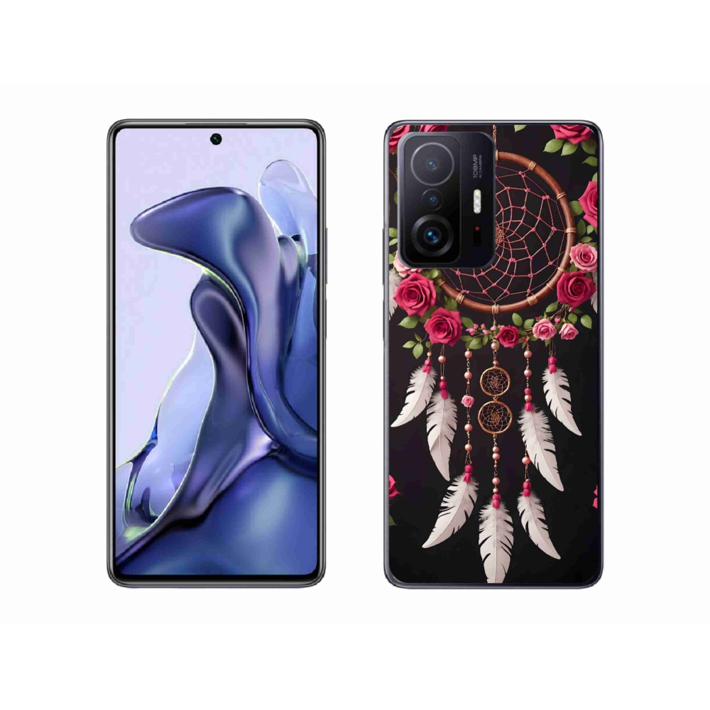 Gelový kryt mmCase na Xiaomi 11T Pro - lapač snů s růžemi