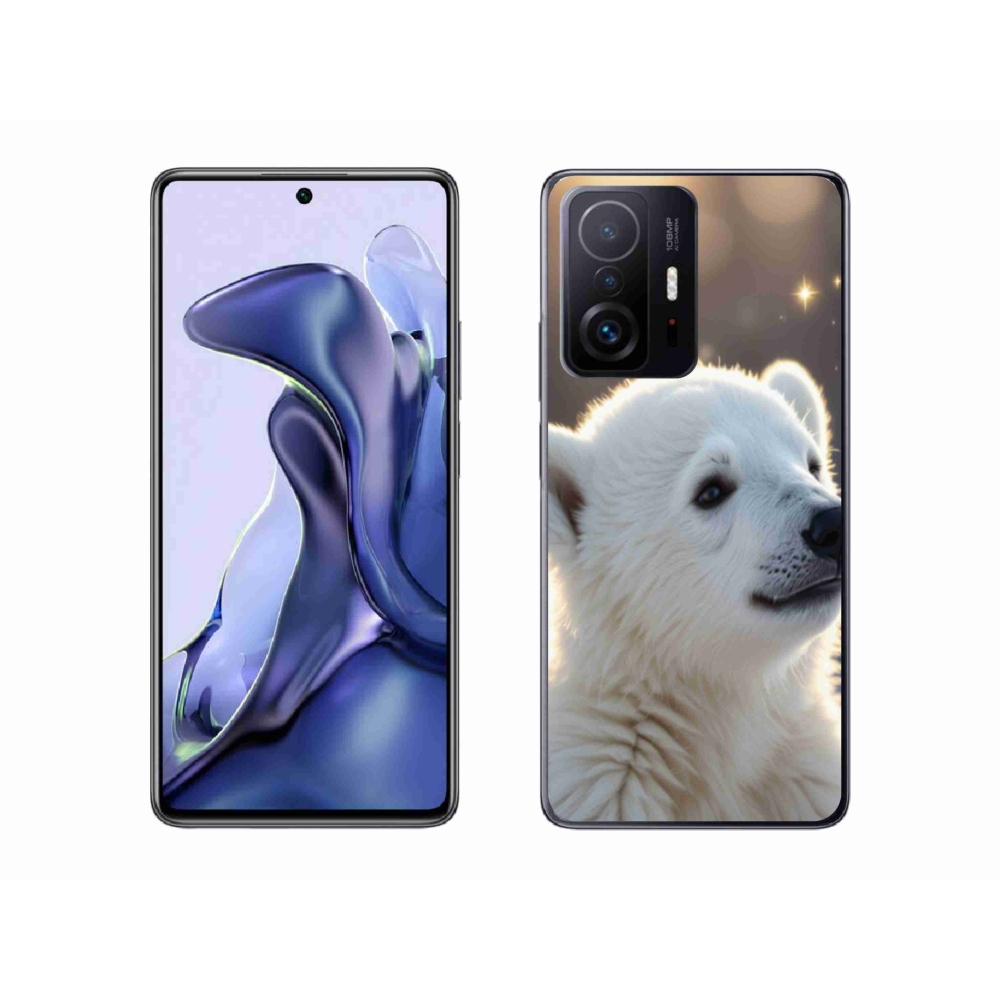 Gelový kryt mmCase na Xiaomi 11T Pro - lední medvěd