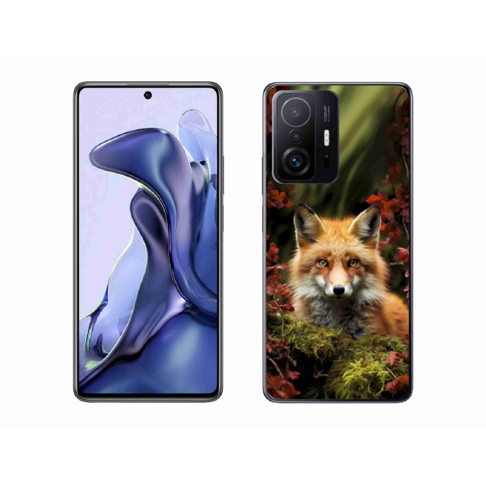 Gelový kryt mmCase na Xiaomi 11T Pro - liška v lese