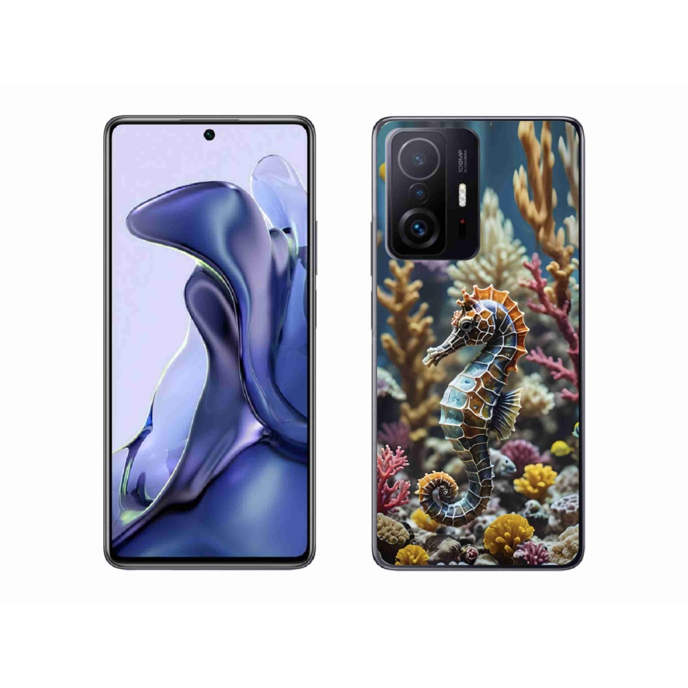 Gelový kryt mmCase na Xiaomi 11T Pro - mořský koník 2