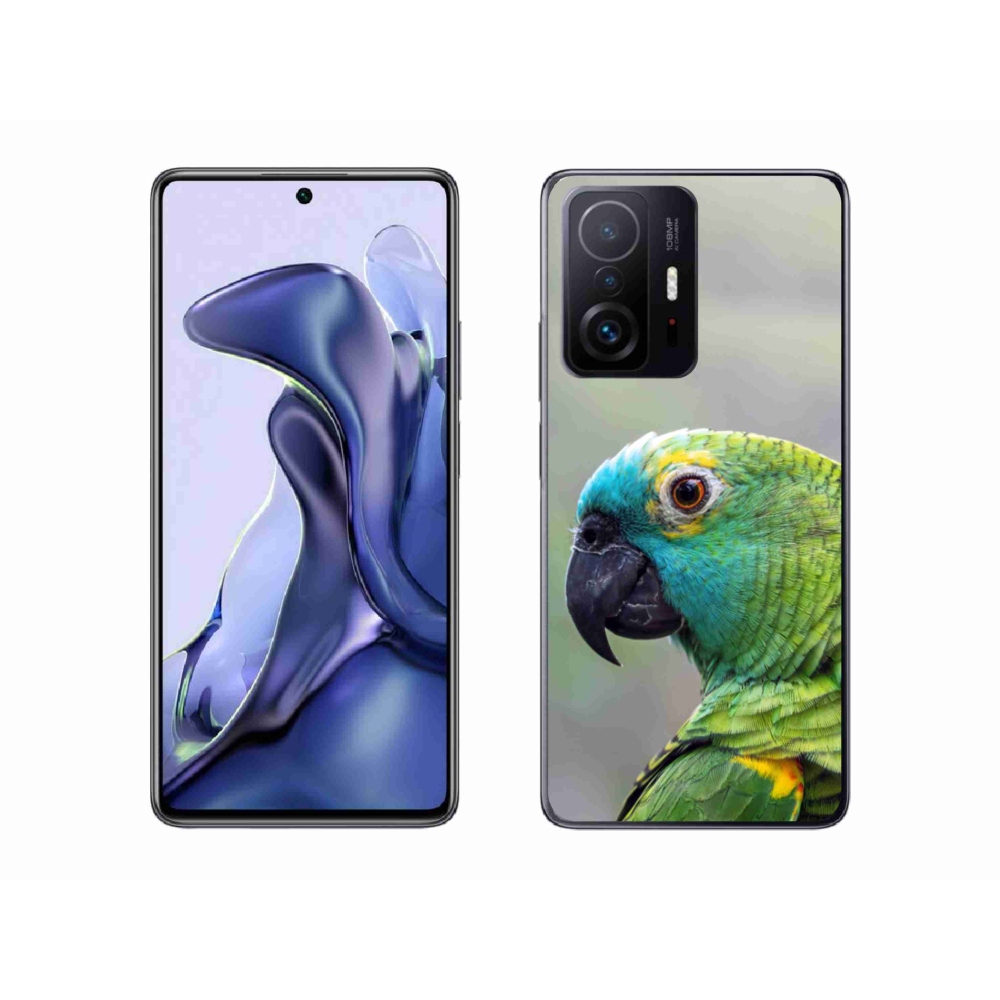Gelový kryt mmCase na Xiaomi 11T Pro - papoušek amazoňan