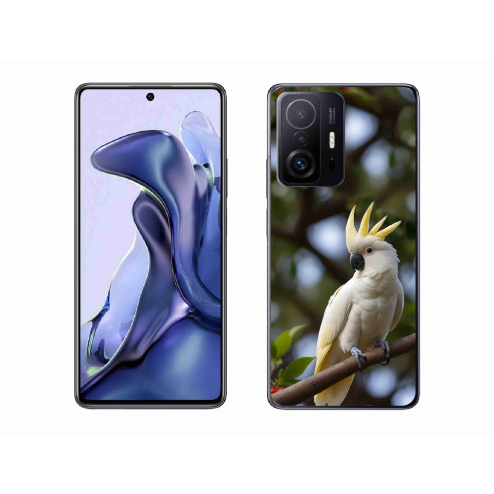 Gelový kryt mmCase na Xiaomi 11T Pro - papoušek kakadu 3