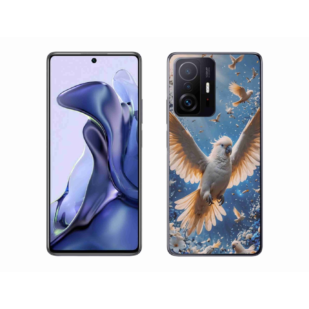 Gelový kryt mmCase na Xiaomi 11T Pro - papoušek kakadu