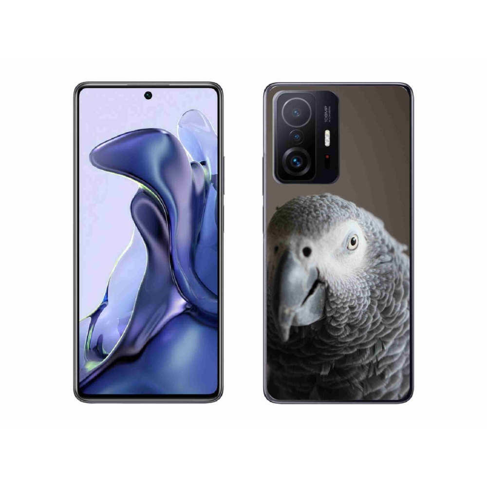 Gelový kryt mmCase na Xiaomi 11T Pro - papoušek žako 2