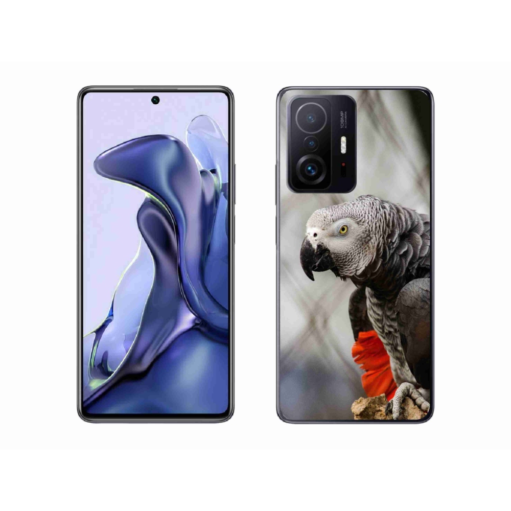 Gelový kryt mmCase na Xiaomi 11T Pro - papoušek žako 3
