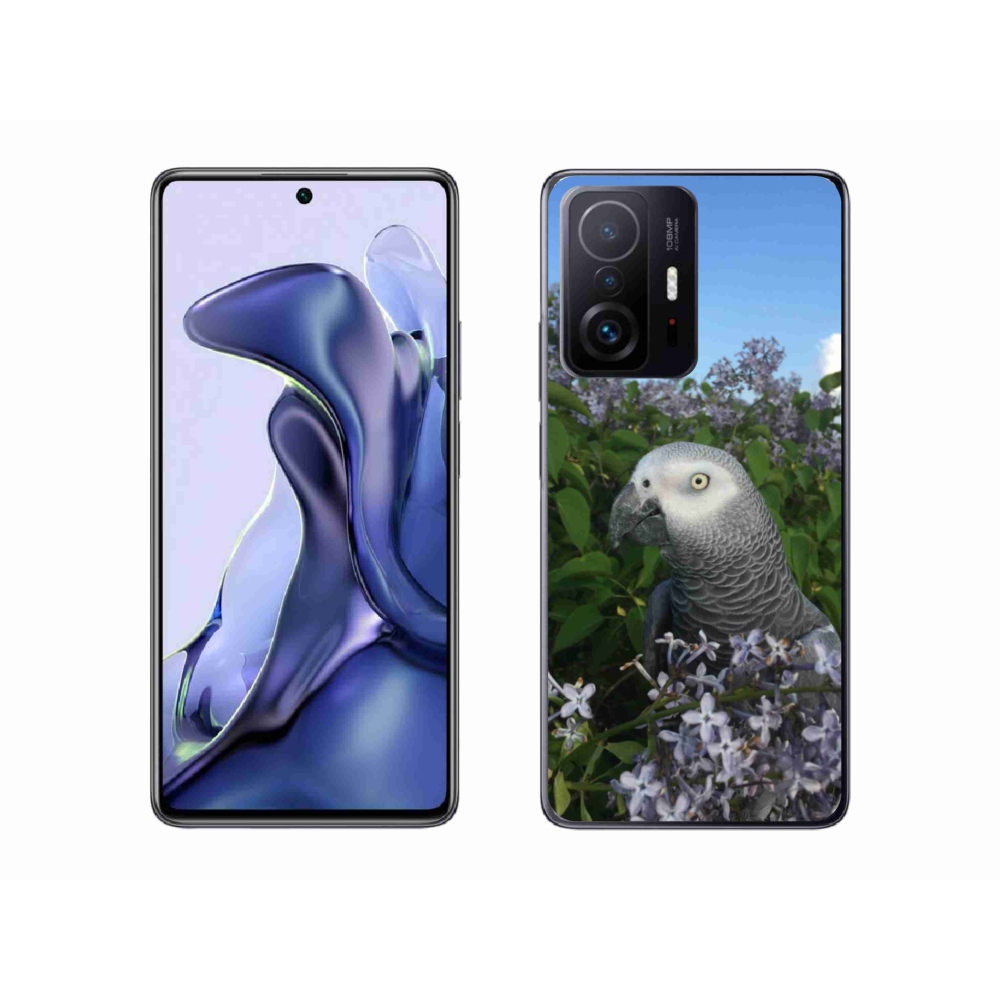 Gelový kryt mmCase na Xiaomi 11T Pro - papoušek žako