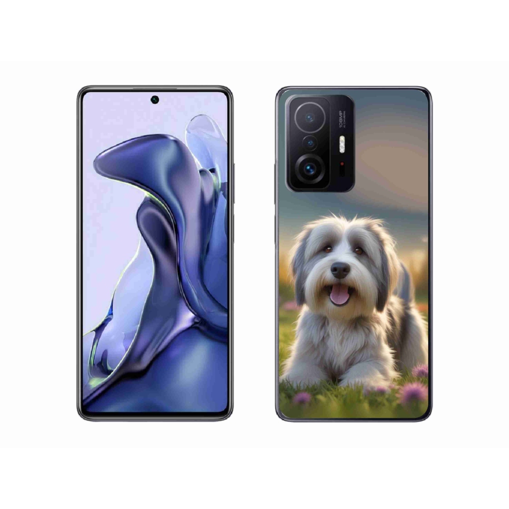 Gelový kryt mmCase na Xiaomi 11T Pro - roztomilý havanský psík