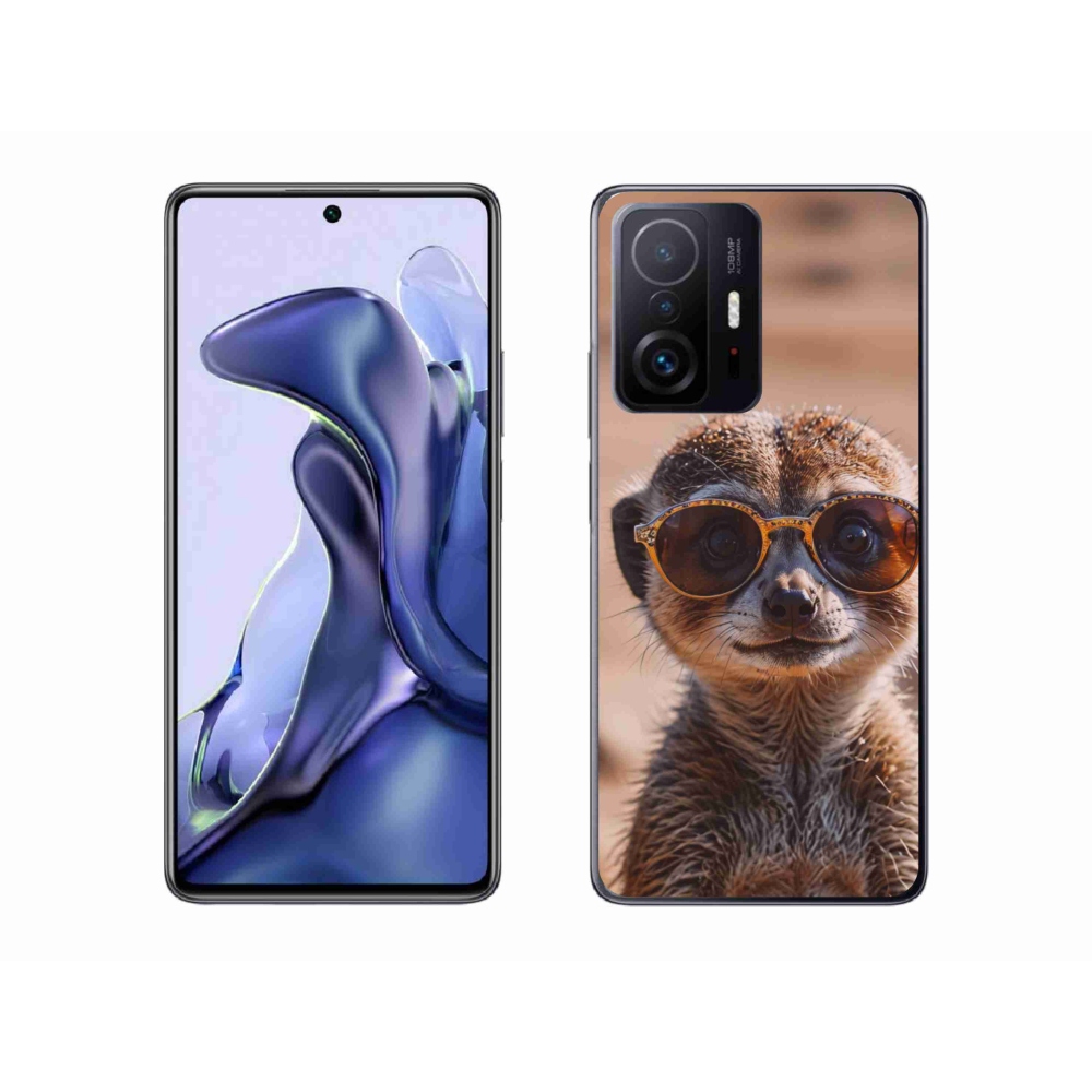 Gelový kryt mmCase na Xiaomi 11T Pro - stylová surikata