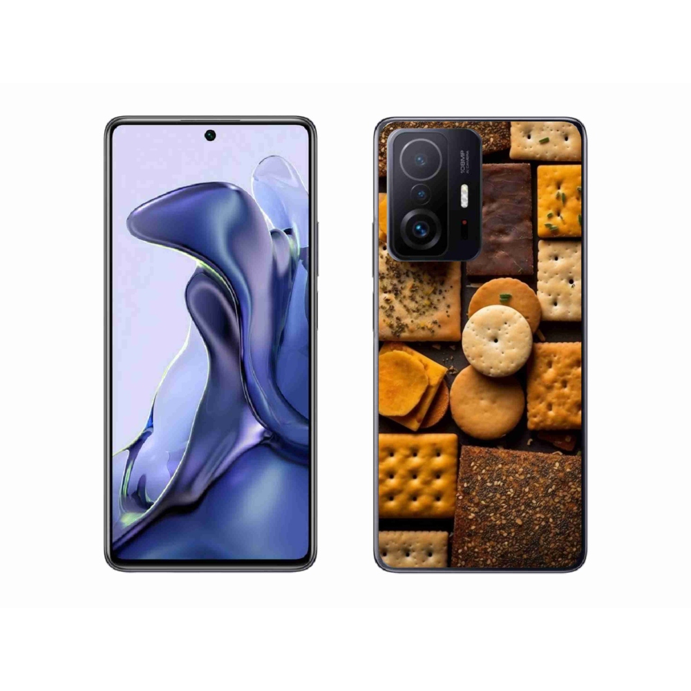 Gelový kryt mmCase na Xiaomi 11T Pro - sušenky