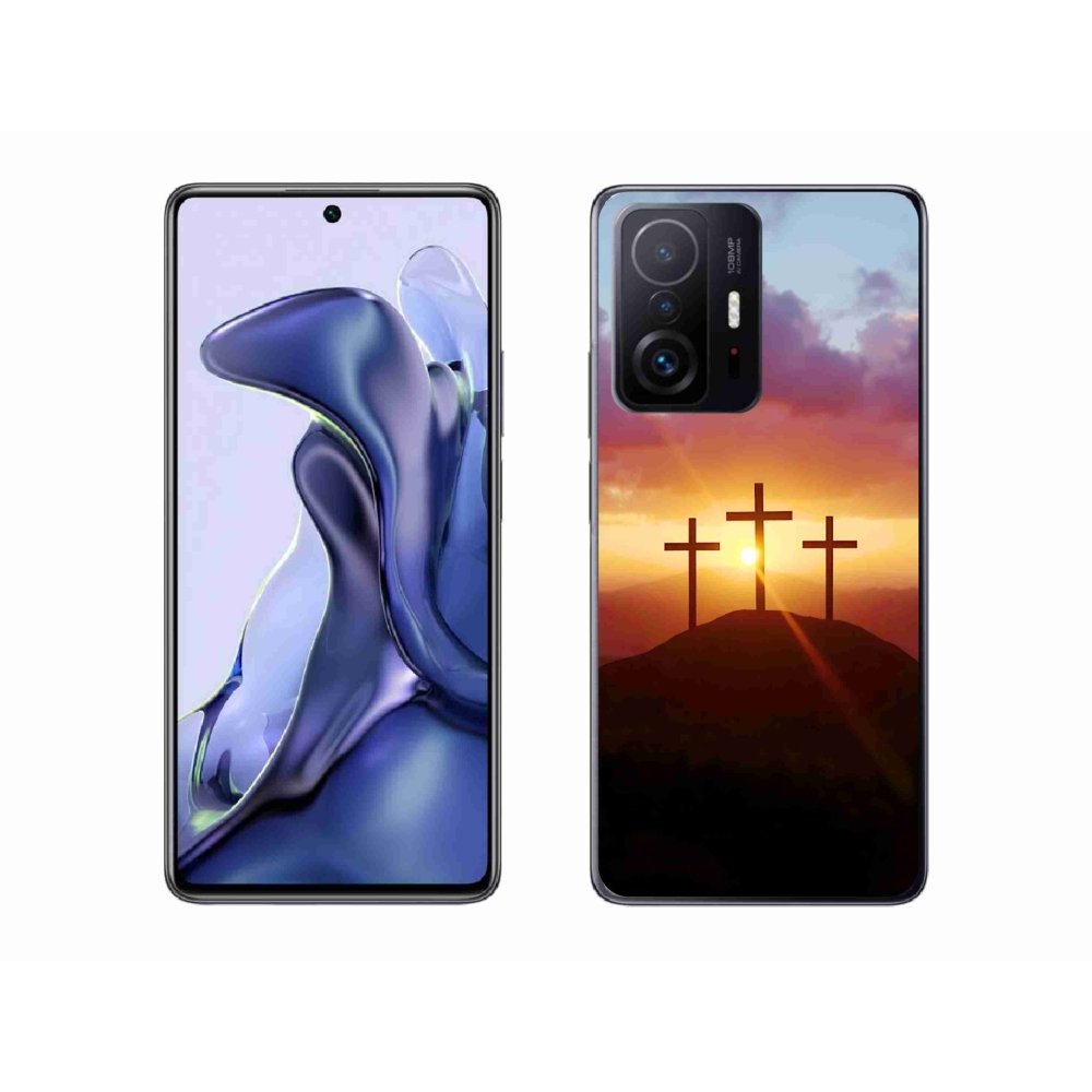 Gelový kryt mmCase na Xiaomi 11T Pro - tři kříže