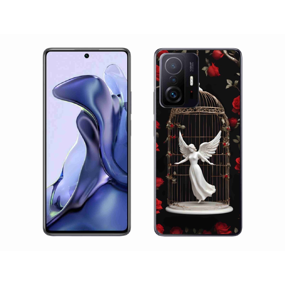 Gelový kryt mmCase na Xiaomi 11T Pro - uvězněný anděl