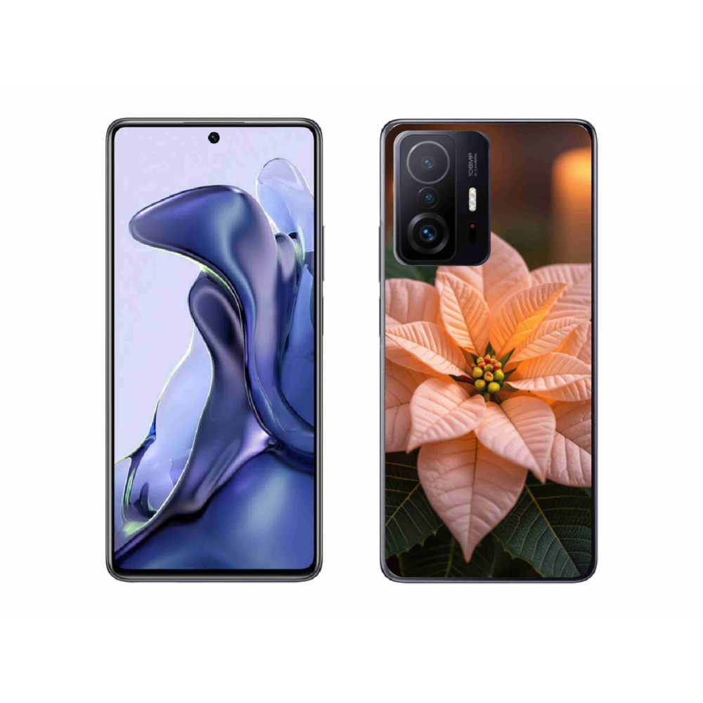 Gelový kryt mmCase na Xiaomi 11T Pro - vánoční hvězda