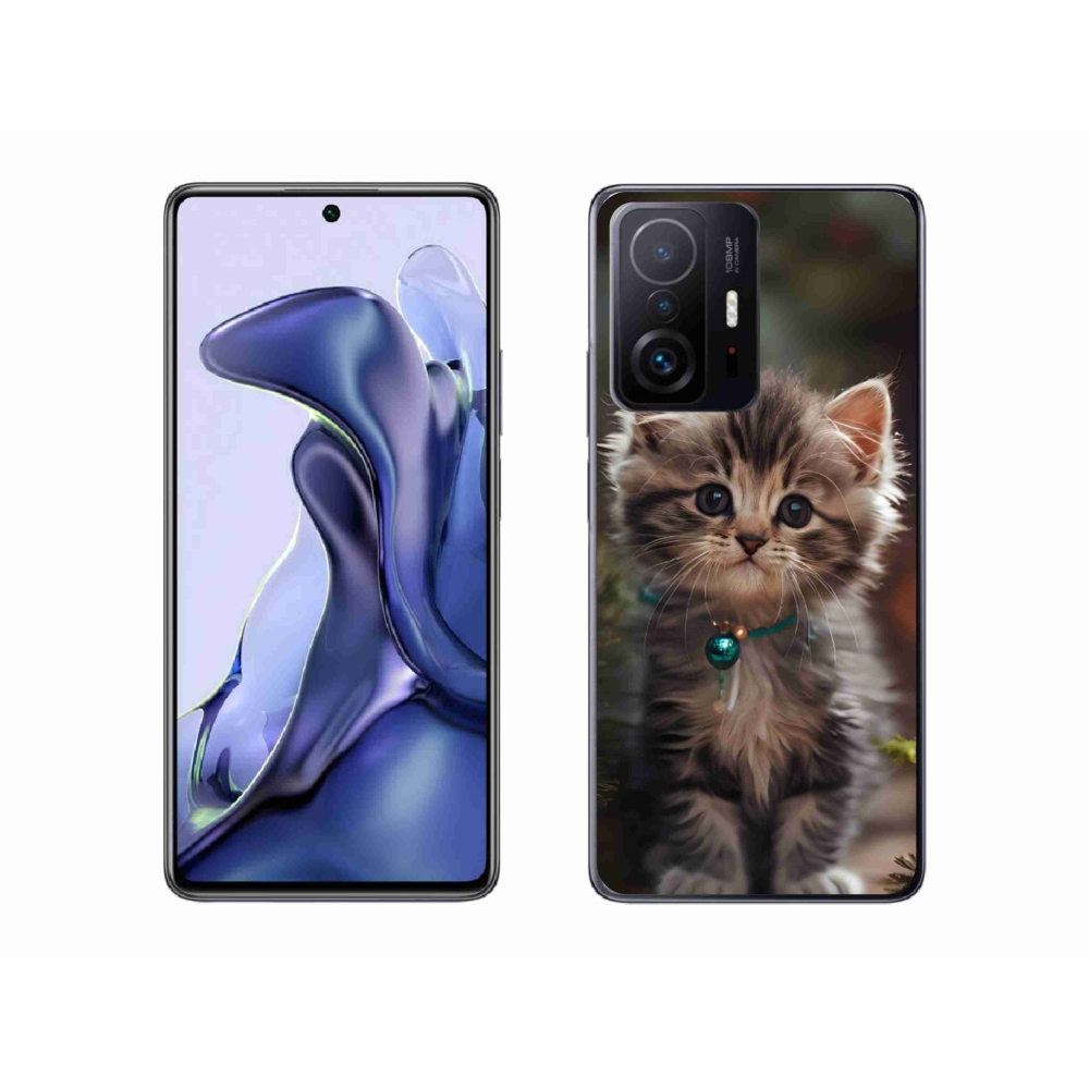 Gelový kryt mmCase na Xiaomi 11T - roztomilé kotě 11