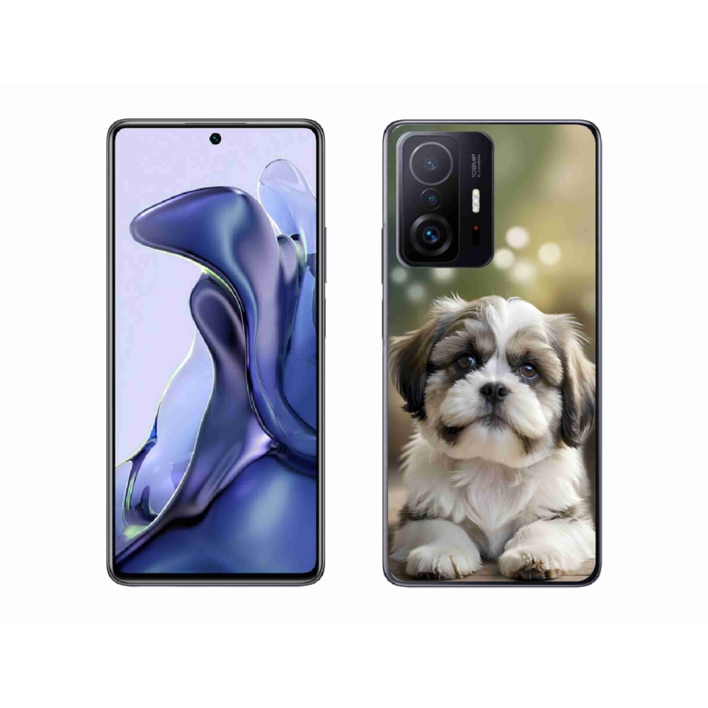 Gelový kryt mmCase na Xiaomi 11T - roztomilý shih-tzu